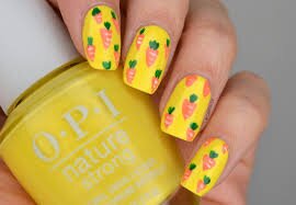 Messy-Yellow-Nail-Art-8