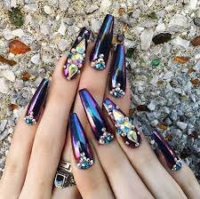 Metallic-Coffin-Nail-Designs-3