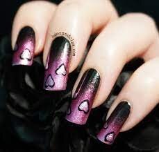 Metallic-Valentine-Nail-4