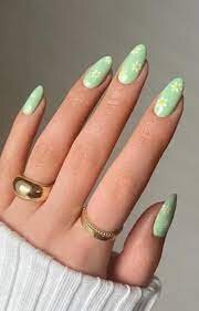 Mint-and-Yellow-Nail-Designs-3