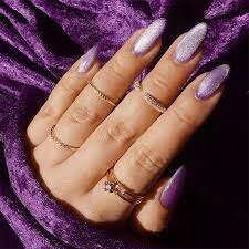 Nails-Design-With-Purple-Colors-1