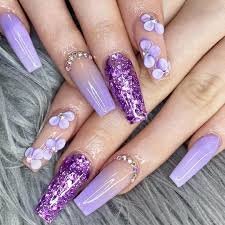 Nails-Design-With-Purple-Colors-13