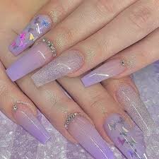 Nails-Design-With-Purple-Colors-19