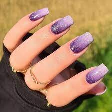 Nails-Design-With-Purple-Colors-4