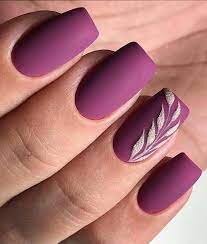 Nails-Design-With-Purple-Colors-5