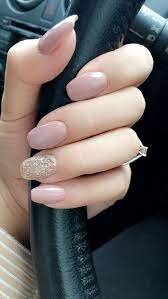 Nature-Classy-Nails-With-Glitter-Accents-6