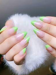 Neon-Green-Short-Almond-Nails-6