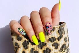 Neon-Mismatch-Nails-4