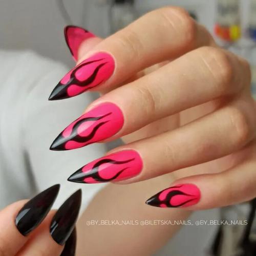 Neon-Pointy-Stiletto-Nails-1