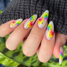 Neon-Rainbow-Stiletto-Nails-5