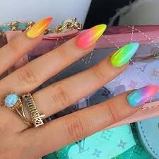 Neon-Rainbow-Stiletto-Nails-6