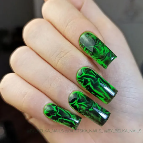 New-Level-of-Marble-Square-Nails-Designs-3