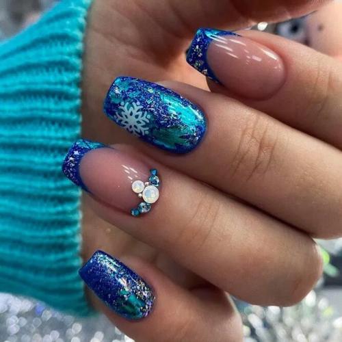 New-Year-Nails-With-Holo-Accents-1