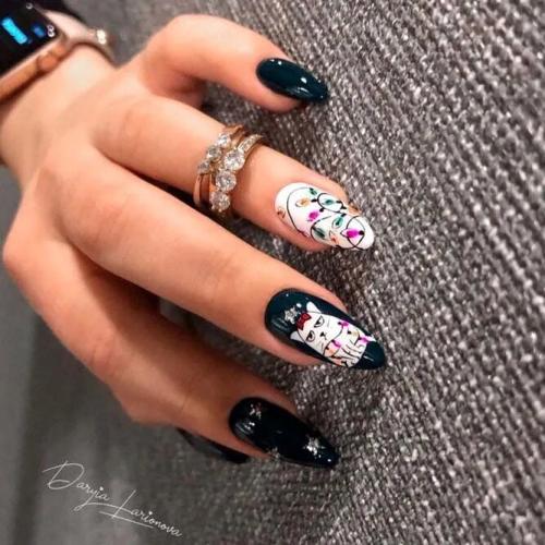 New-Years-Nails-with-Garlands-3