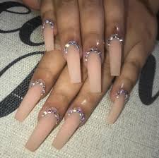 Nude-Coffin-Nails-With-Stones-4