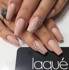 Nude-Nail-Design-With-Stones-8