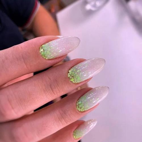 Nude-Nail-Design-with-Any-Glitter-Colors-1