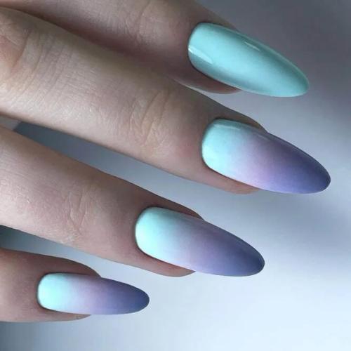 Ombre-Almond-Nails-1