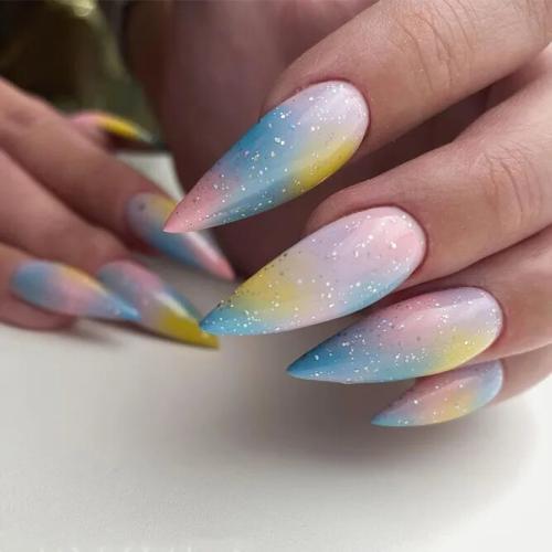 Ombre-Homecoming-Nail-Art-1