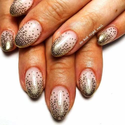 Ombre-Nail-Art-with-Dots-2