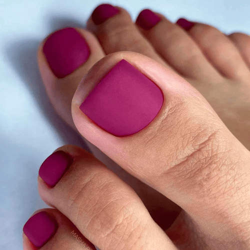 One-Color-Nail-Designs-For-Your-Toes-3
