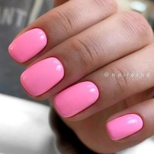 One-Color-Polish-For-Short-Nails-4