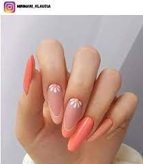 Peach-Accents-For-Your-Nails-6