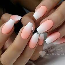 Peach-And-White-Nails-5