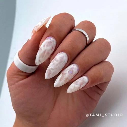 Perfect-Marble-Stone-Nail-Designs-1