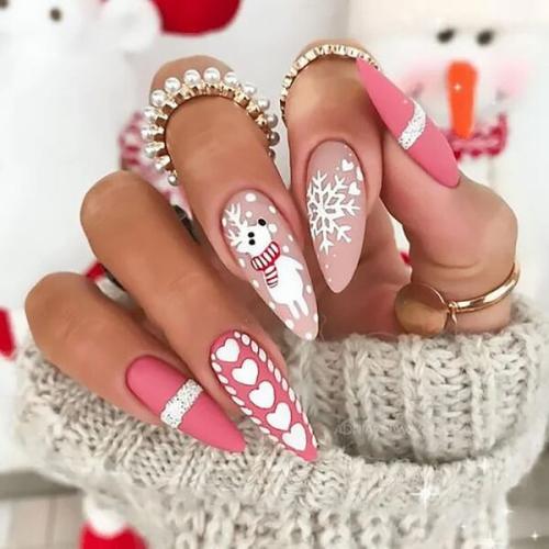 Pink-Festive-Nails-1