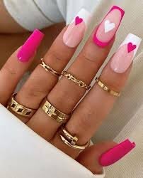 Pink-Valentines-Day-Nails-7