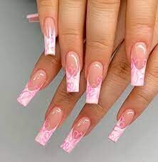 Pink-and-White-Nail-Designs-4