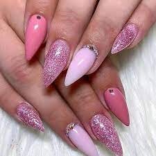 Pink-and-White-Stiletto-Nails-5