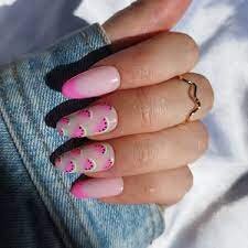 Pink-and-White-Stiletto-Nails-9