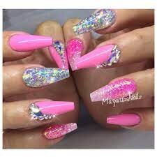 Pinky-Glitter-Coffin-Nails-Designs-2