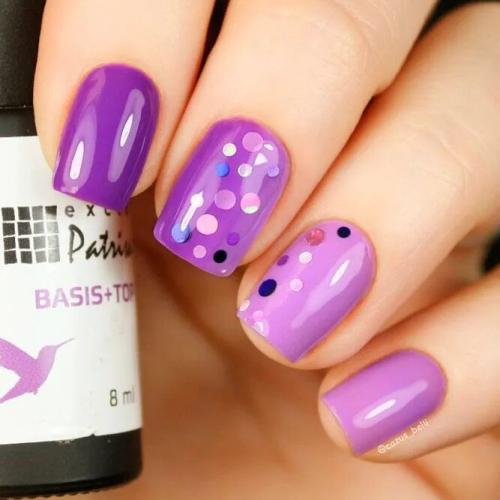 Polka-Dot-Ombre-Nails-Designs-for-Cute-Girls-1