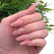 Pretty-Pink-Nude-Matte-Nails-5