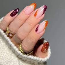 Pumpkin-Spiced-Ombre-Nails-2