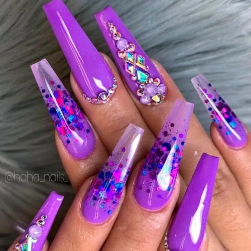 Purple-Coffin-Nails-With-Rhinestones-1