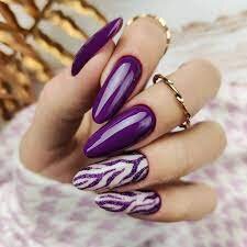 Purple-Gel-Nail-Designs-7