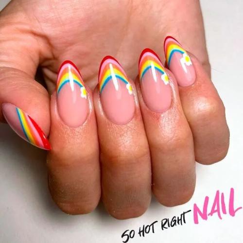 Rainbow-French-Nails-1