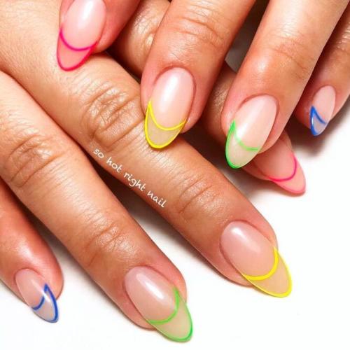 Rainbow-French-Nails-2