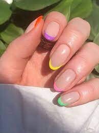 Rainbow-French-Nails-5