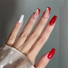 Red-Coffin-Short-Acrylic-Nails-6