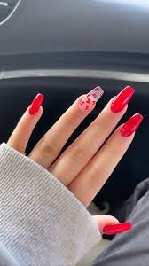 Red-Coffin-Short-Acrylic-Nails-7