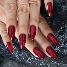 Red-Metallic-Nails-5