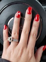 Red-Short-Nails-9