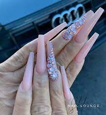 Rhinestones-Accent-On-Coffin-Nails-3