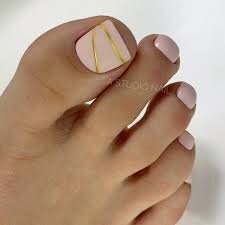 Rose-Gold-Marble-Toe-Nail-Designs-5