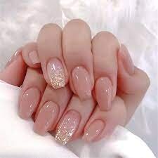 Rose-Gold-Short-Coffin-Nails-6